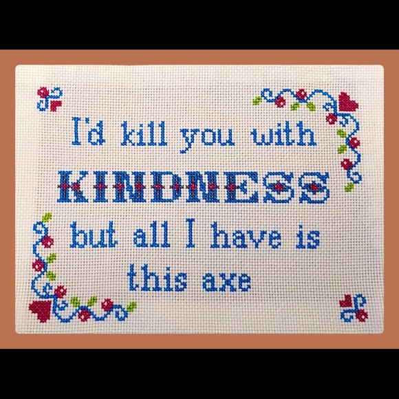 Other - Hand made humorous wall hanging.